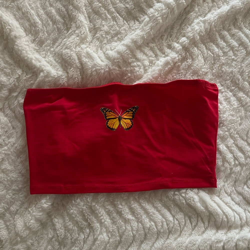 ADORABLE Butterfly Tube Top!🦋🦋